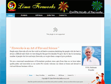 Tablet Screenshot of limafireworks.com